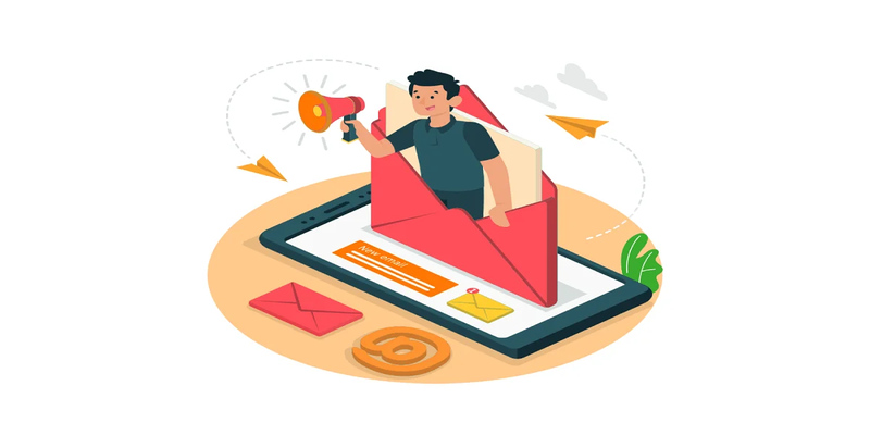 Trường hợp không yêu cầu gấp thì chọn email